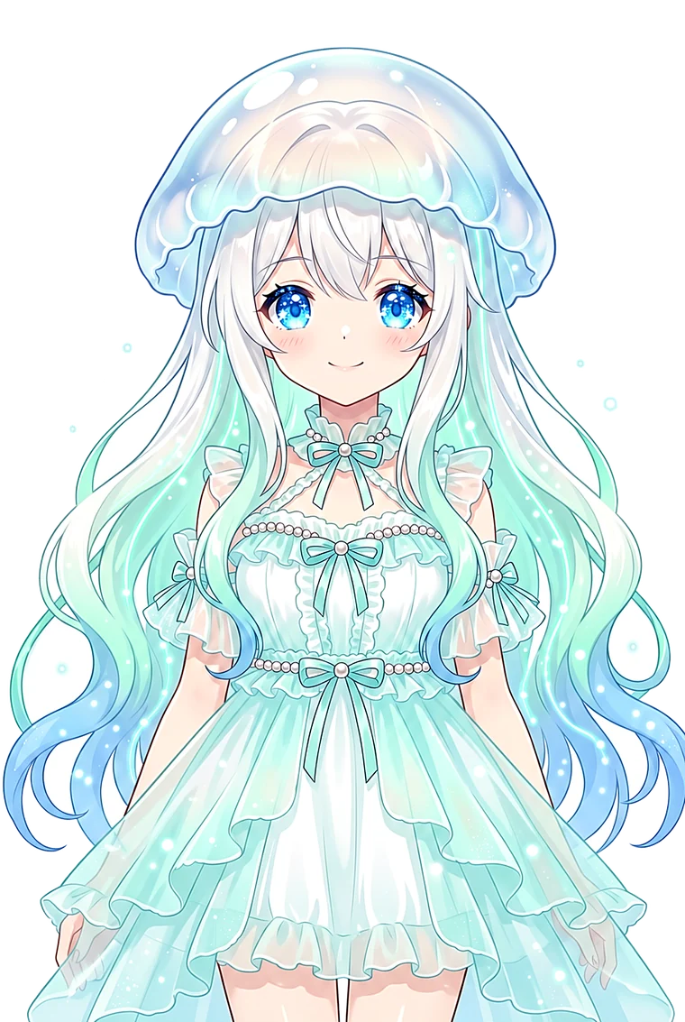 クラゲをモチーフにしたAI VTuberのKurageさん